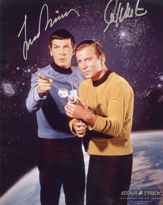 Star Trek autograph