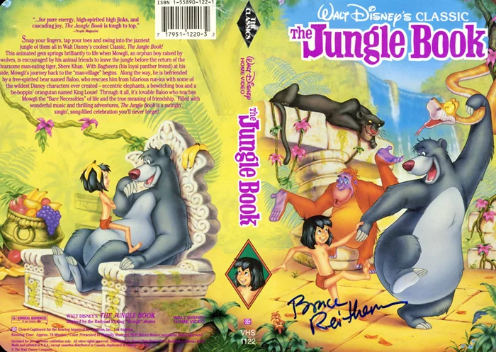 The Jungle Book autograph