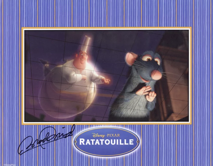 Ratatouille autograph
