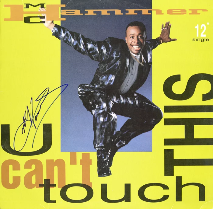 MC Hammer autograph