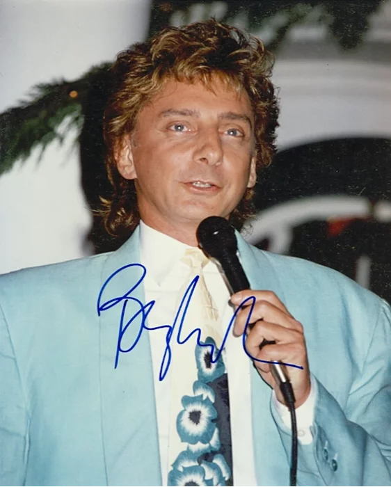 Barry Manilow autograph
