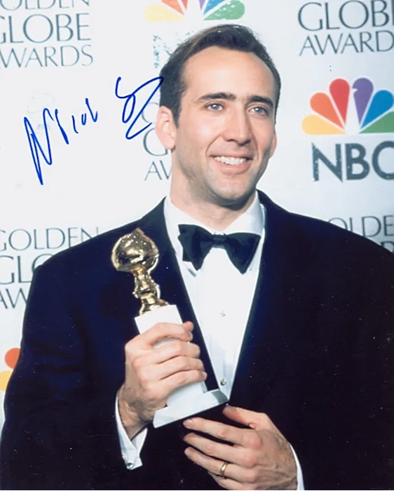 Nicolas Cage autograph