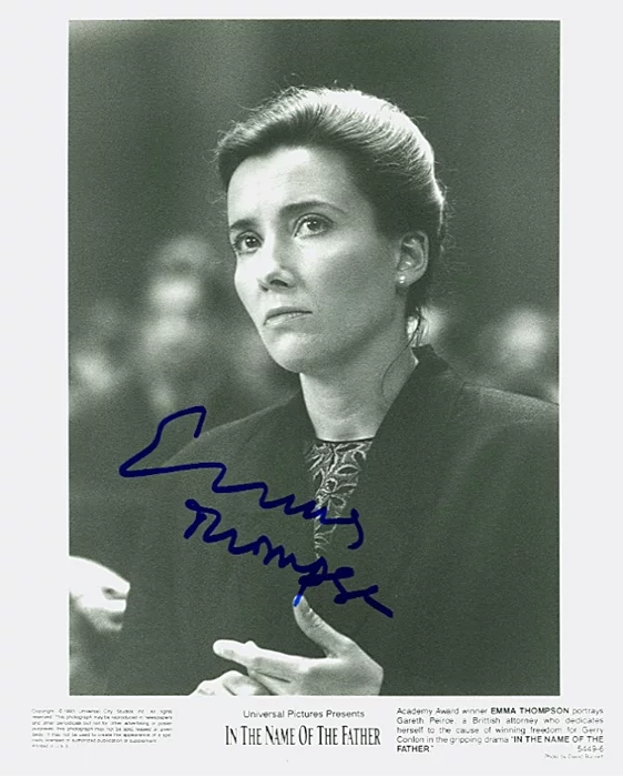 Emma Thompson autograph