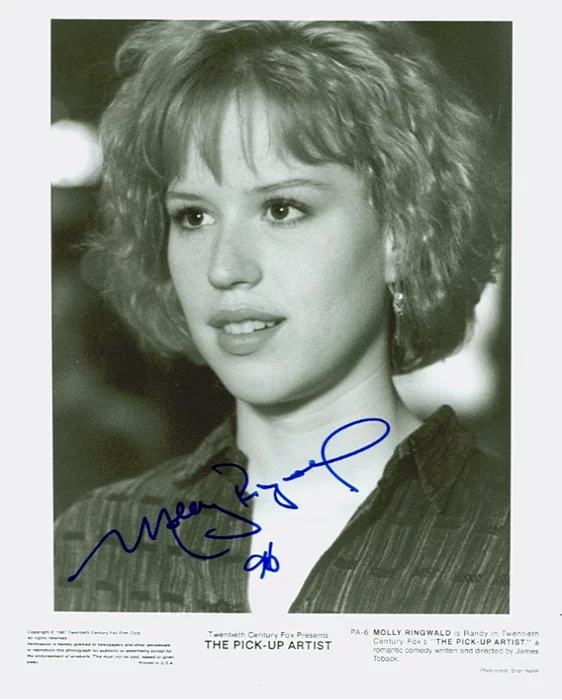 Molly Ringwald autograph