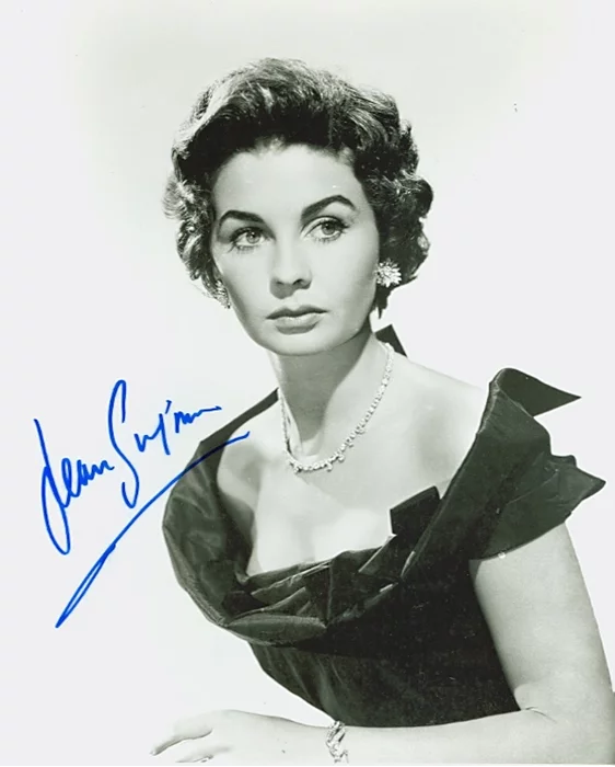 Jean Simmons autograph