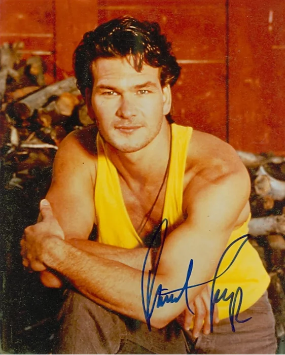 Patrick Swayze autograph