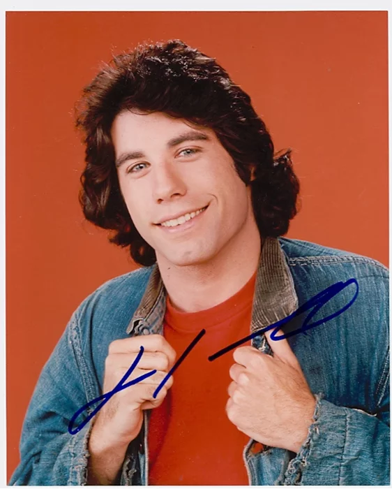 John Travolta autograph