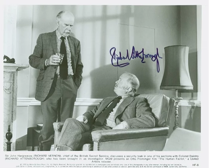 Richard Attenborough autograph