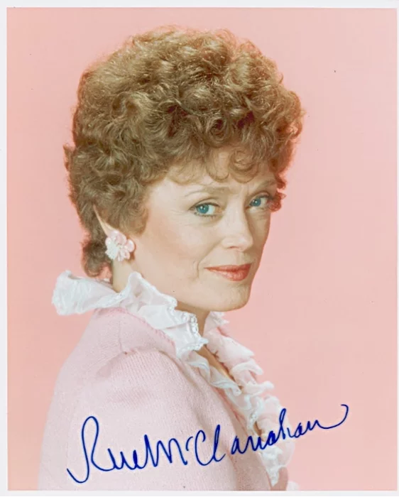 Rue McClanahan autograph