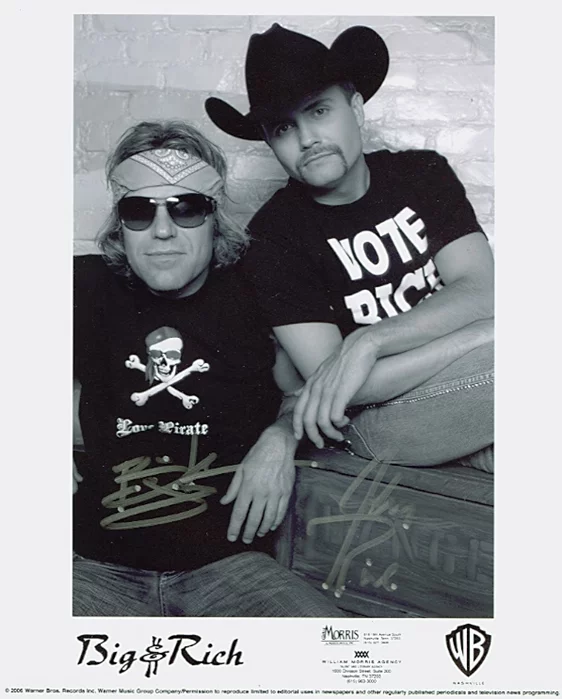 Big & Rich autograph