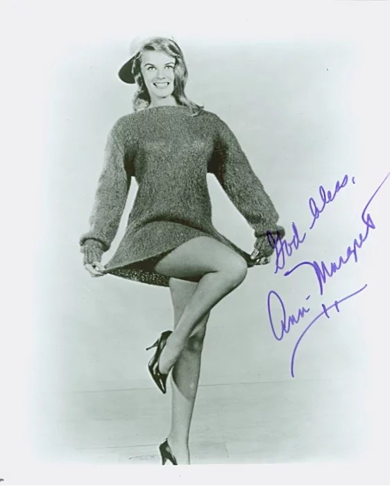 Ann-Margret autograph
