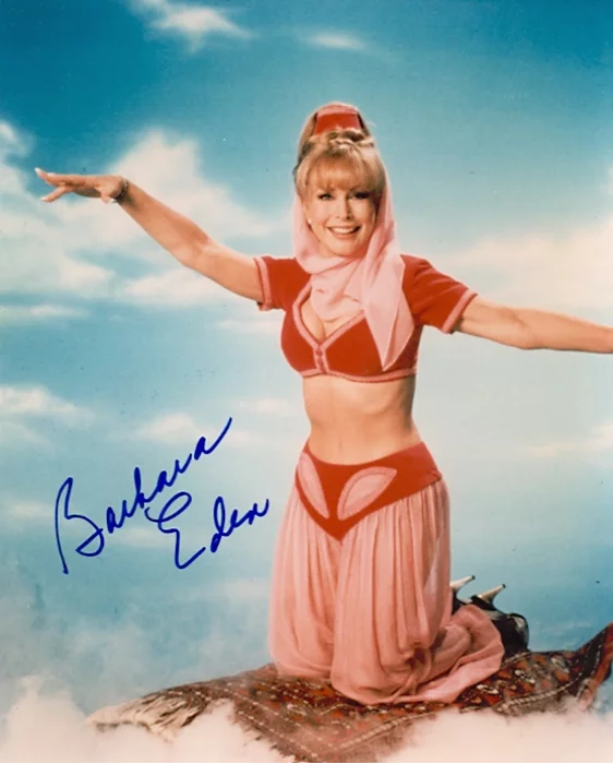 Barbara Eden autograph