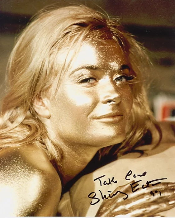Shirley Eaton autograph