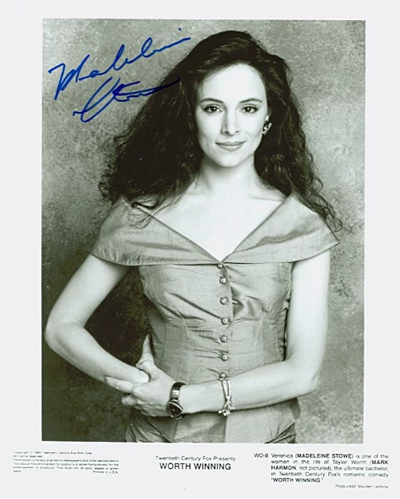 Madeline Stowe autograph