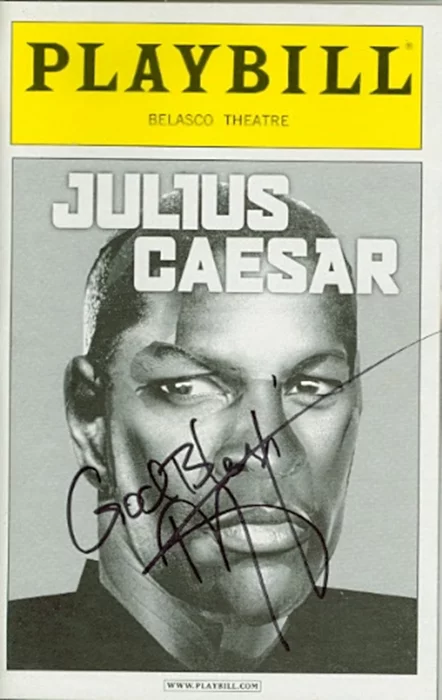 Denzel Washington autograph