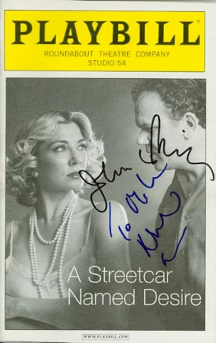 A Streetcar Named Desire autograph