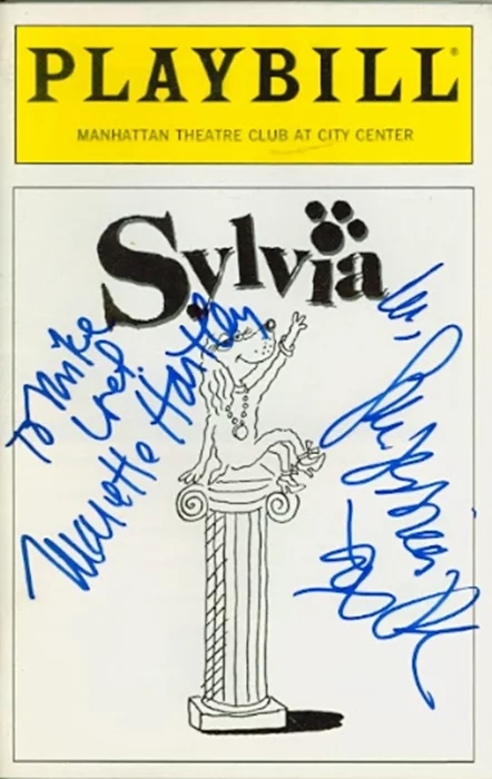Sylvia autograph
