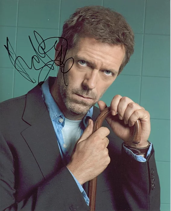 Hugh Laurie autograph