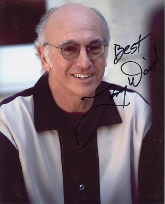 Larry David autograph