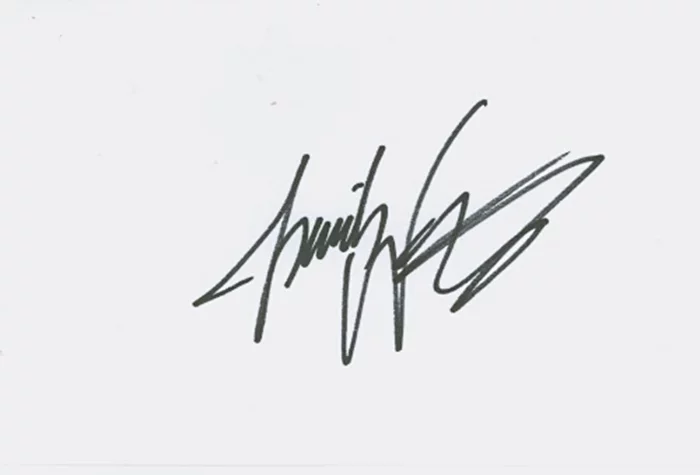 Isaiah Washington autograph