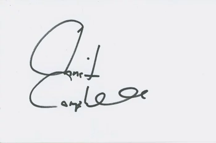 Christa Campbell autograph