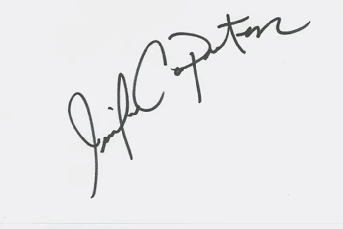Jennifer Carpenter autograph