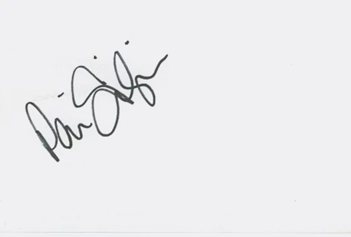 Peri Gilpin autograph