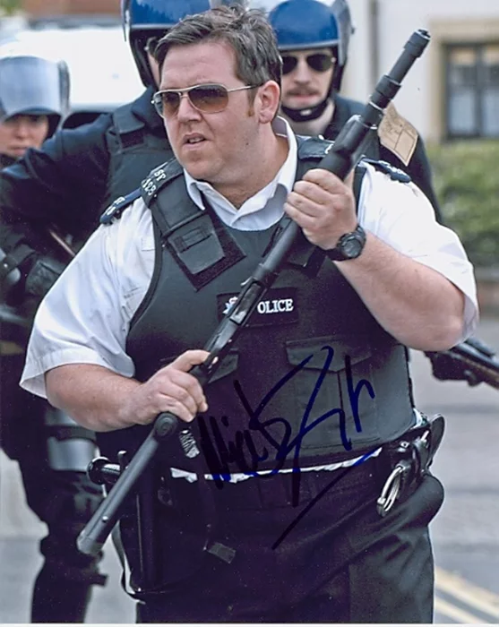 Nick Frost autograph