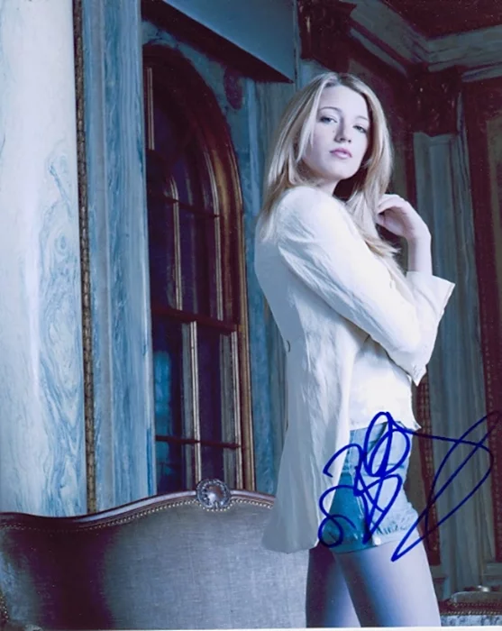 Blake Lively autograph