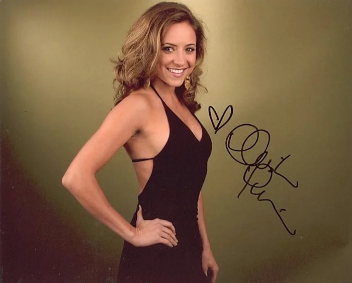 Christine Lakin autograph