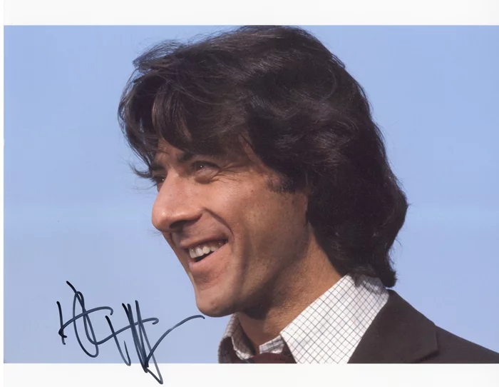 Dustin Hoffman autograph