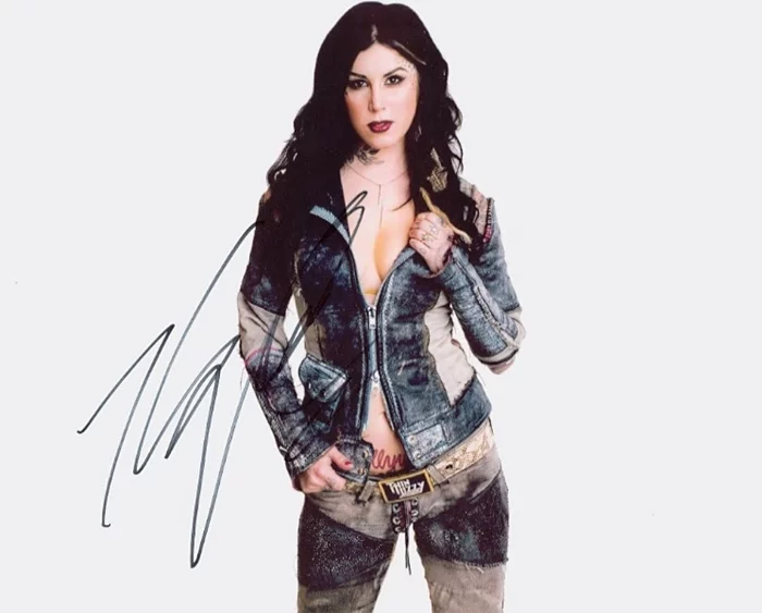 Kat von D autograph