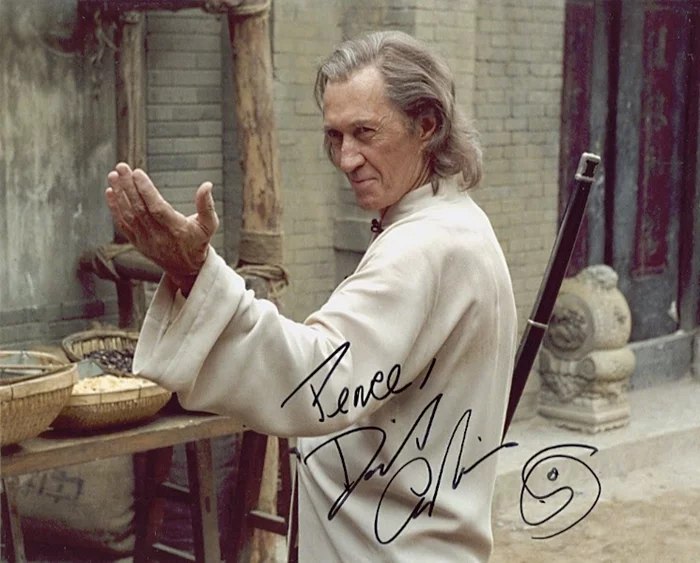 David Carradine autograph