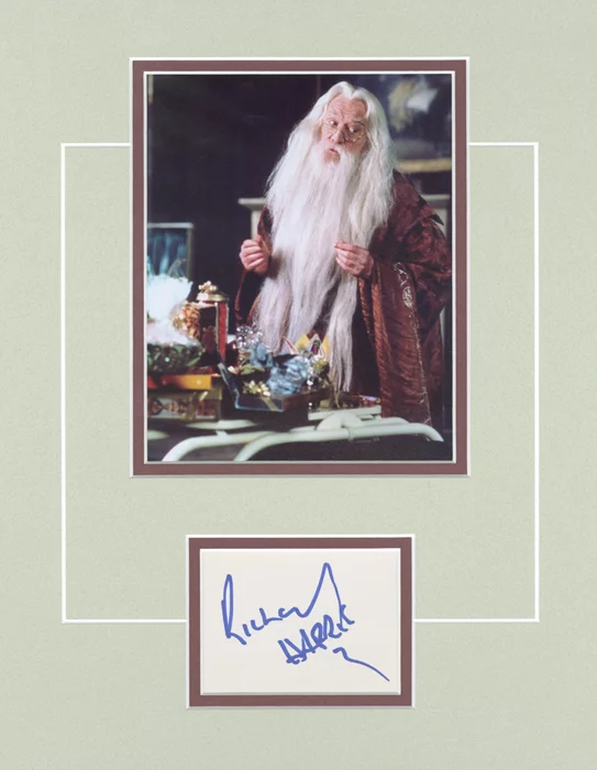 Richard Harris autograph