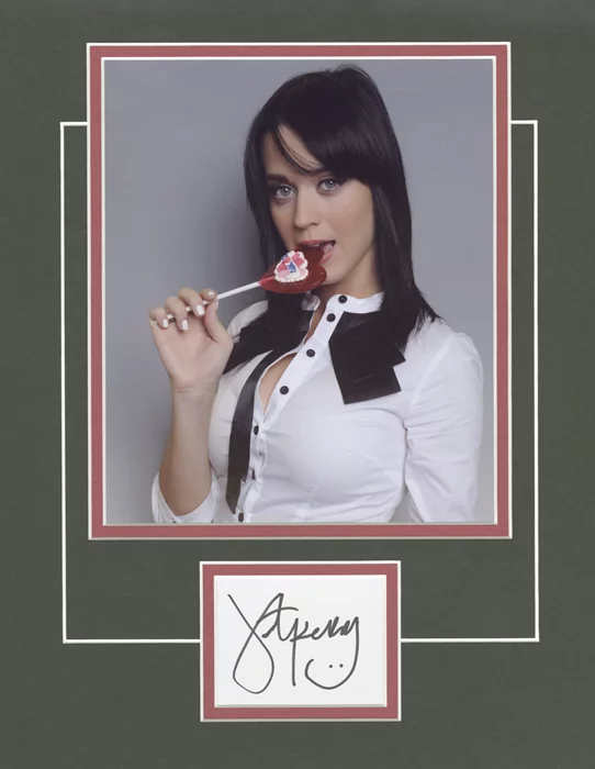 Katy Perry autograph
