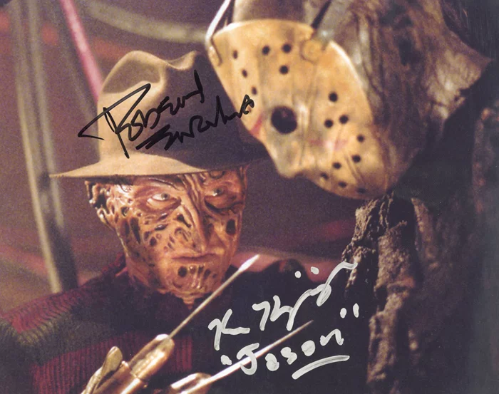 Freddy vs. Jason autograph