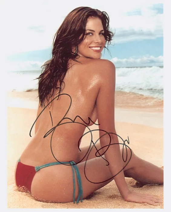 Brooke Burns autograph