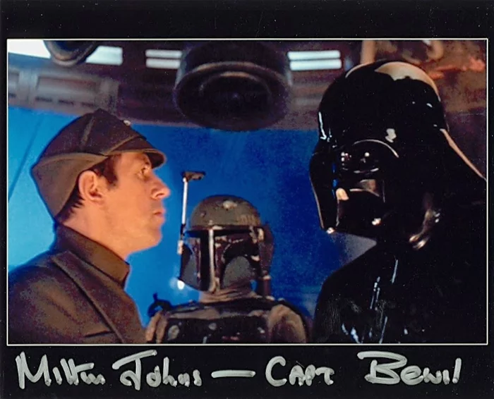 Milton Johns autograph