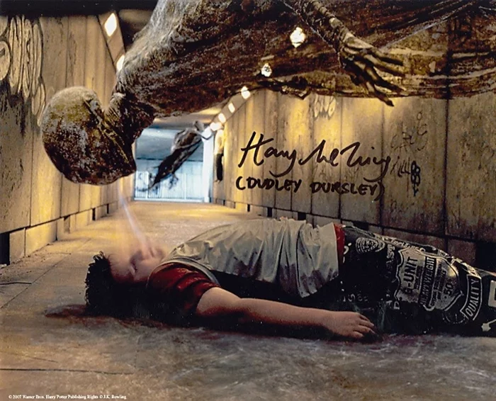 Harry Melling autograph