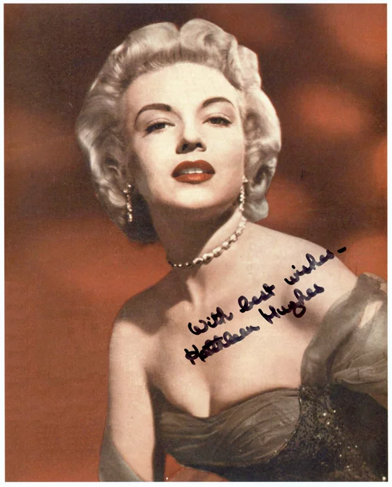 Kathleen Hughes autograph