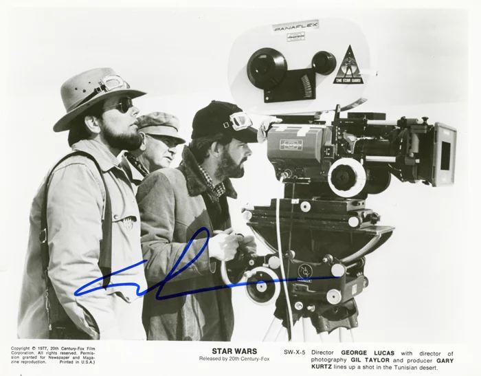George Lucas autograph