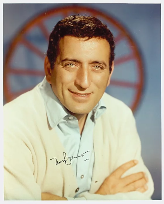 Tony Bennett autograph