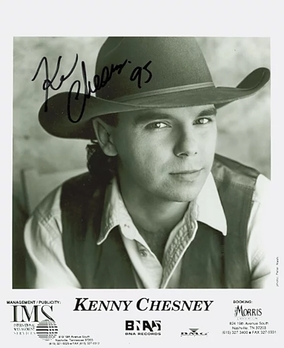 Kenny Chesney autograph