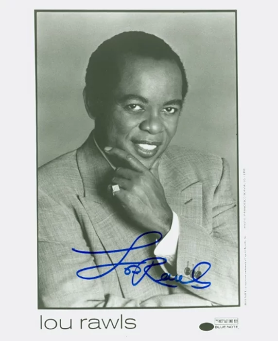 Lou Rawls autograph