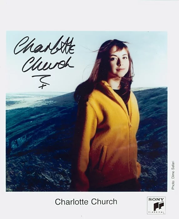Charlotte Church autograph