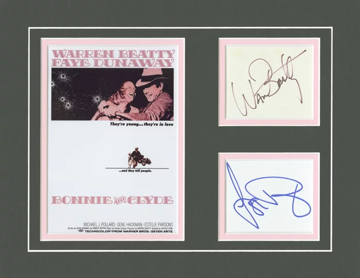 Bonnie and Clyde autograph