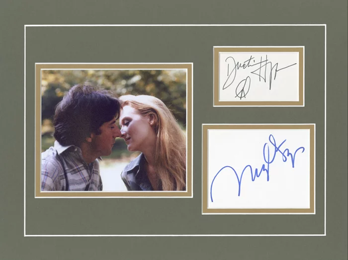 Kramer vs. Kramer autograph