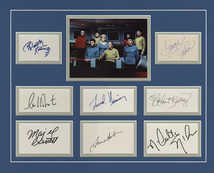 Star Trek autograph