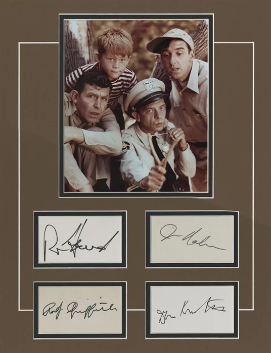 The Andy Griffith Show autograph