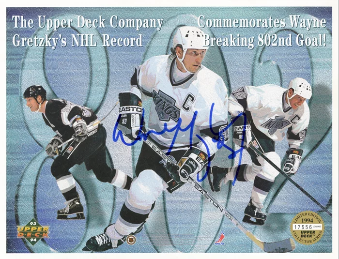 Wayne Gretzky autograph